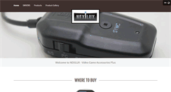 Desktop Screenshot of nexilux.com